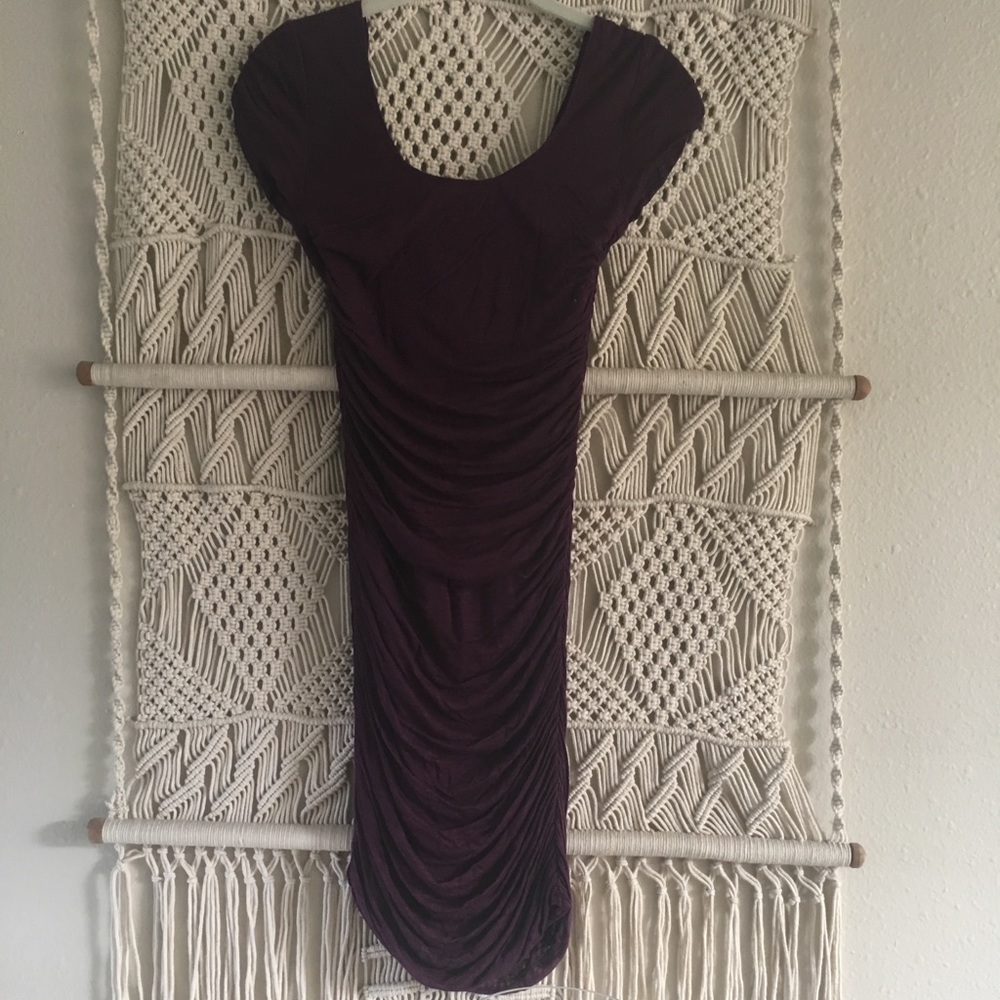 ***SOLD*** Free People Ruched Mini Dress